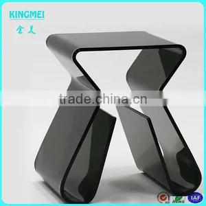Modern Hot Sell Chair Shape Acrylic Brochure Holder Acrylic Book Holder Acrylic Magazine Rack thumbnail-3