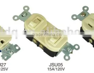 U33 American Standard Wholesale Wall 3 Pole Electrical Socket Receptacle Outlet USA thumbnail-5