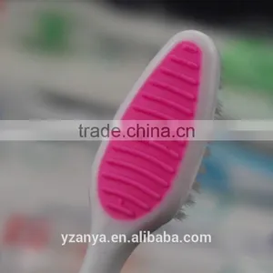 Wholesale Nylon Bristle YangZhou Manufacturer Hoome Use Long Handle Adult Toothbrush thumbnail-6