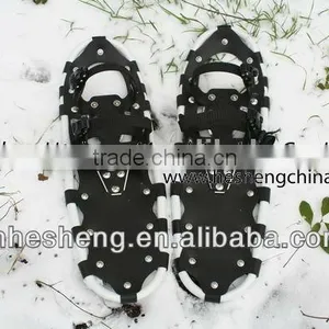 8x27(22x69cm) Non Slip Snowshoes for Safer Walking on Snow Aluminium Pivot PU Binding Alloy Crampon Shoes (HS-SS1 27inch) thumbnail-2