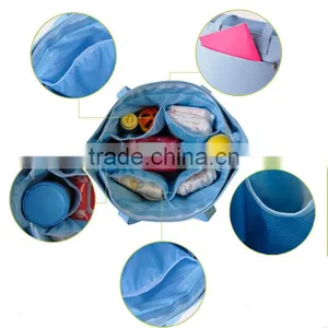 Large Capacity Hanging Diaper Bag Multi-function Baby Changing Bag thumbnail-5