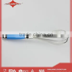 10" Stainless Steel Manual Egg Beater Whisk for 2017 New Product Kitchen Tools thumbnail-2