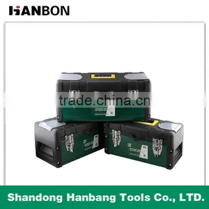 Plastic Cover Iron Toolbox/toolkit With High Grade thumbnail-2