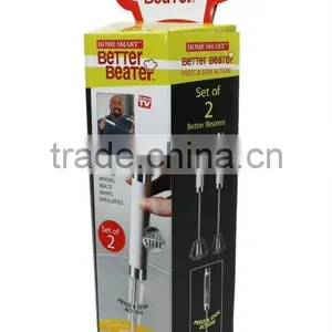 AS SEEN ON TV! BETTER BEATER HANDHELD WHISK BLENDER FOOD KITCHEN thumbnail-1