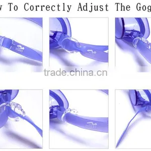 New OEM Design Kids Swimming Goggles One Piece Colored Silicone Swimming Eyewear thumbnail-3