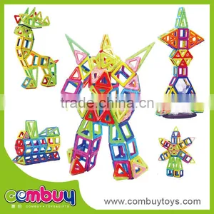 198PCS Kids Plastic Building Blocks Diy Magic Magnetic Bricks thumbnail-1