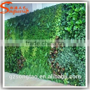 Man-made Artificial Grass Wall Plastic Artificial Plants Walls Customized Artificial Grass Wall thumbnail-4