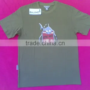 MENS ROUN NECK COTTON T-SHIRT thumbnail-1