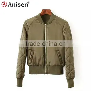 Custom 190 Taffeta Polyfill Bomber Men Clothing thumbnail-1