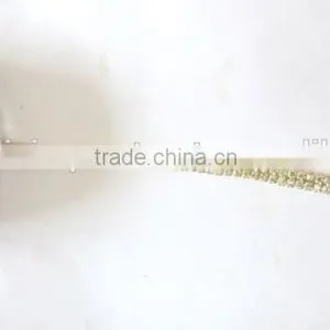 CZ SPIRAL HANDCOVER GYPSY BRACELET RING Gold Tone thumbnail-3