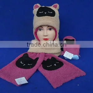 Knittes Sets Beanie Hats, Gloves,scarf thumbnail-1
