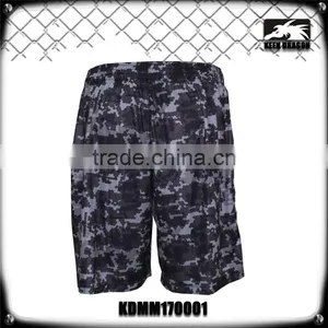 4 Way Stretch Quick Dry Custom Camo Sweat Shorts thumbnail-2