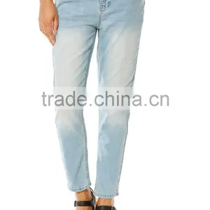 Wholesale Latest New Model Design Fashion Women Jeans Denim Jeans Pant thumbnail-3