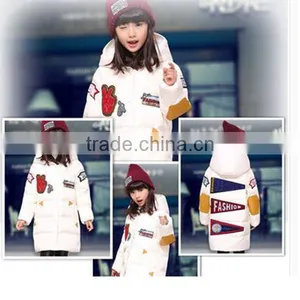 2016 New Fashion Medium Style Hoody Kid Down Jacket thumbnail-5