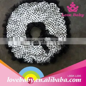 Wholesale White Polka Dots Tutu Dress thumbnail-1