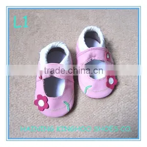2016 Leather Baby Shoes Soft Sole Baby Sandals Barefoot Shoes thumbnail-1