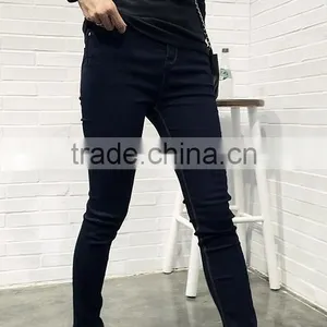 Runwaylover EY0633P New Style 2017 Ladies Fashion High Waist Denim Jeans thumbnail-2