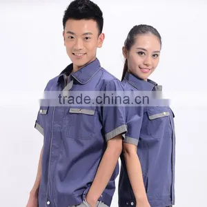 New Arival Best Price Poly Cotton Coveral Work Workwear Cheap Technician Uniform thumbnail-4
