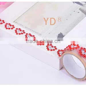 1.5cm*1m Love Acrylic Rhinestone Adhesive Tape thumbnail-6