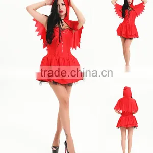 Walson Clothes Apparel Red Devil Tween Fancy Dress thumbnail-1