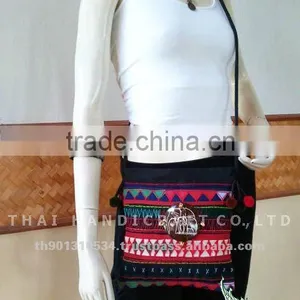 Embroidered HMONG Hill Tribe Shoulder Bag Cross Body Bag thumbnail-1