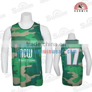 Sublimation Jersey Wear Basketball Uniform Best Basketball Jersey Design thumbnail-4