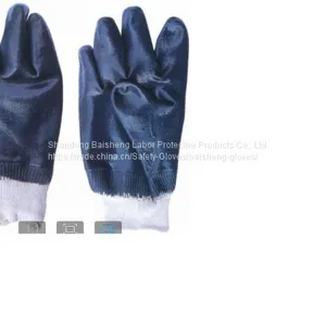 Cotton Jersey Glove With Fully Nitrile Coated thumbnail-1