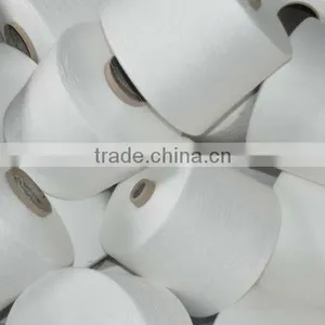 Raw White 100% Polyester Spun Yarn thumbnail-1