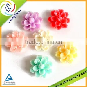 High Quality Plastic Resin Flower,resin Flower Cabochons,resin Flower Beads thumbnail-1
