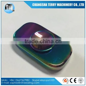 2017 New Design Rainbow Color Square Fidget Spinner thumbnail-1