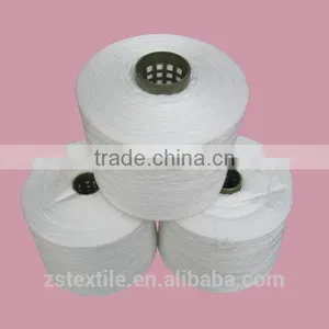 40/2 Raw White Semi-Dull 100% Polyester[FDY] Yarn for Sewing Thread thumbnail-1