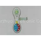 Metal Dome Flat Push Button LED Membrane Switch IP67 With Short Tail thumbnail-1