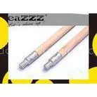 No Knots Cleaning Tools Natural Broom Handles With Metal Thread thumbnail-1