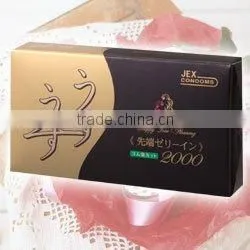Japan Condom 'USU USU R2000' --- Inside Top Jelly-filled Condom --- 12p thumbnail-1