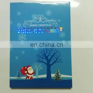 Artificial Custom 3D Display Decoration Handmade Greeting Card With Led Light thumbnail-6
