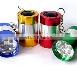 Led Projection Logo Keychain 6led Torch Flashlight thumbnail-2