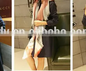 Square Cotton Scarf Tartan Shawls Neck Scarves Women Warmer Fashion Crossing Scarf thumbnail-1