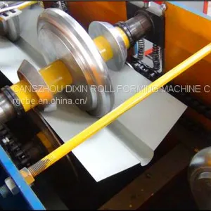 Cangzhou Dixin Automatic Metal Roof Ridge Cap Roll Forming Machine Hot Sale thumbnail-4