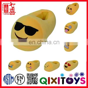 High Quality Lovely Emoji Slipper/shoes,plush Emoji thumbnail-3