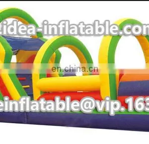 Popular Super Funny PVC Inflatable Obstacle Course for Sale ID-OB029 thumbnail-1