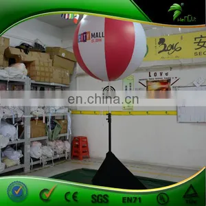 Outdoor Led Display Inflatable Tripod Balloon Customized Design Trade Show Bracket LED Lighting Ball thumbnail-4