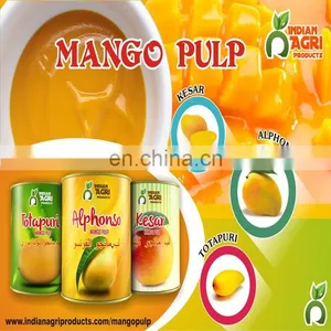 High Quality Alphonso Mango Pulp thumbnail-2
