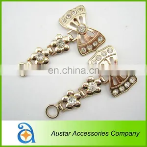 2014 Kids Collection Butterfly Rhinestone Shoe Hardware Accessory thumbnail-1