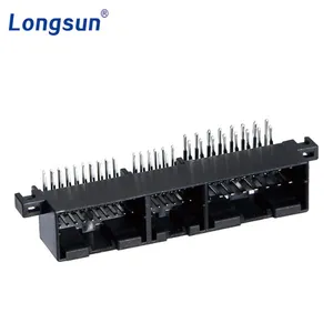 174149-1 TYCO AMP TE Automotive Wire Connector 48 Pin PCB Header Connector thumbnail-1