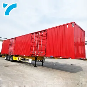 Heavy Duty Transport Bulk Cargo Box Van Trailer thumbnail-1
