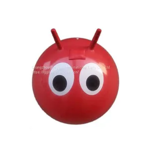 Eco-friendy PVC Inflatable Jumping Hopper Ball With Horn Wholesale thumbnail-2