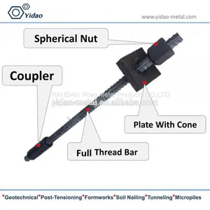 High Prestressing Concrete PSB550 Steel Bars and Rebar thumbnail-2