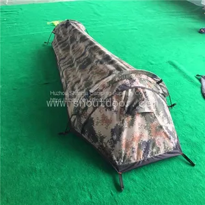 Outdoor Camping Gear Camouflage Lightweight Backpacking Swag Tent thumbnail-1