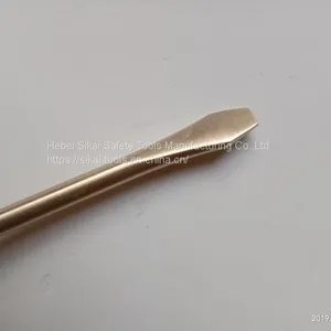 AlCu Non Sparking Tools Slotted Screwdriver Flat Screwdriver thumbnail-3