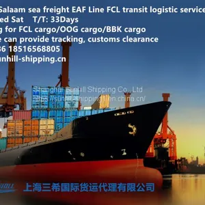 Shanghai to Dar es Salaam Sea Freight FCL EAF Line Logistics Service thumbnail-1